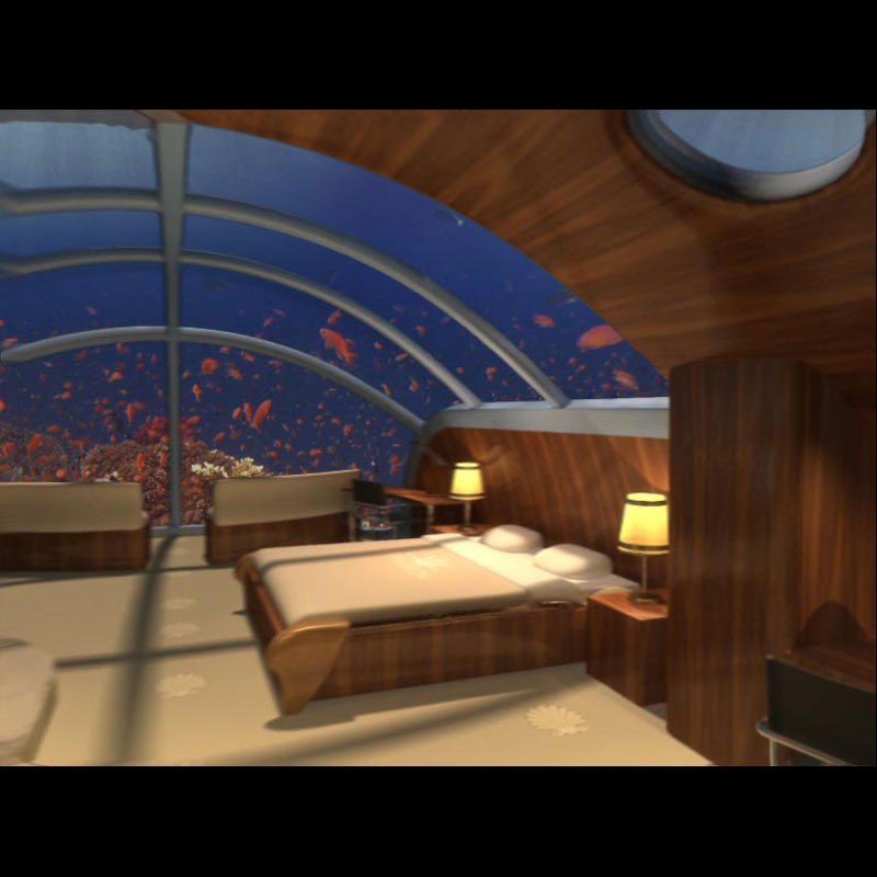 poseidon undersea resort underwater hotel photos